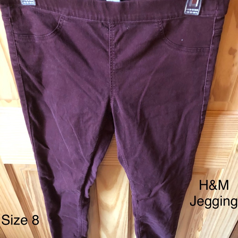 H&M colored jegging
